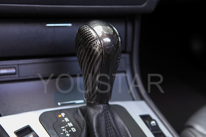 US STOCK GENUINE CARBON Auto Shift Gear Knob for BMW E63 E81